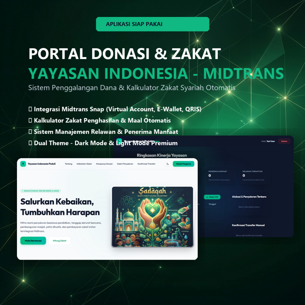 ID TECH  APLIKASI DONASI & ZAKAT LARAVEL